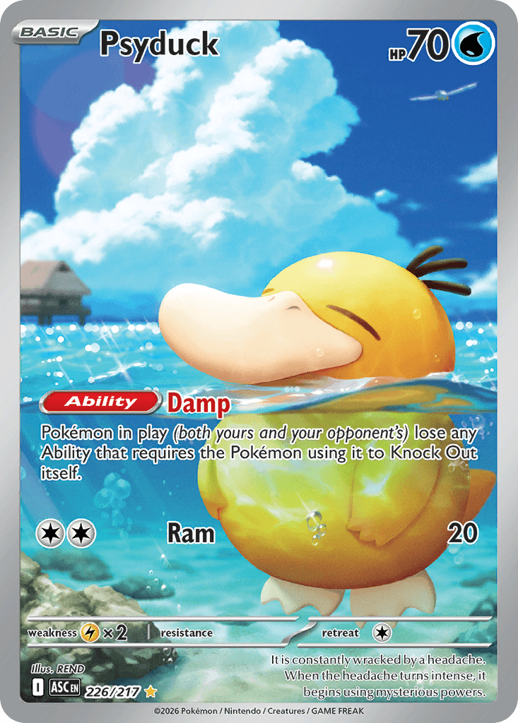 Psyduck (Ascended Heroes) #226 card art