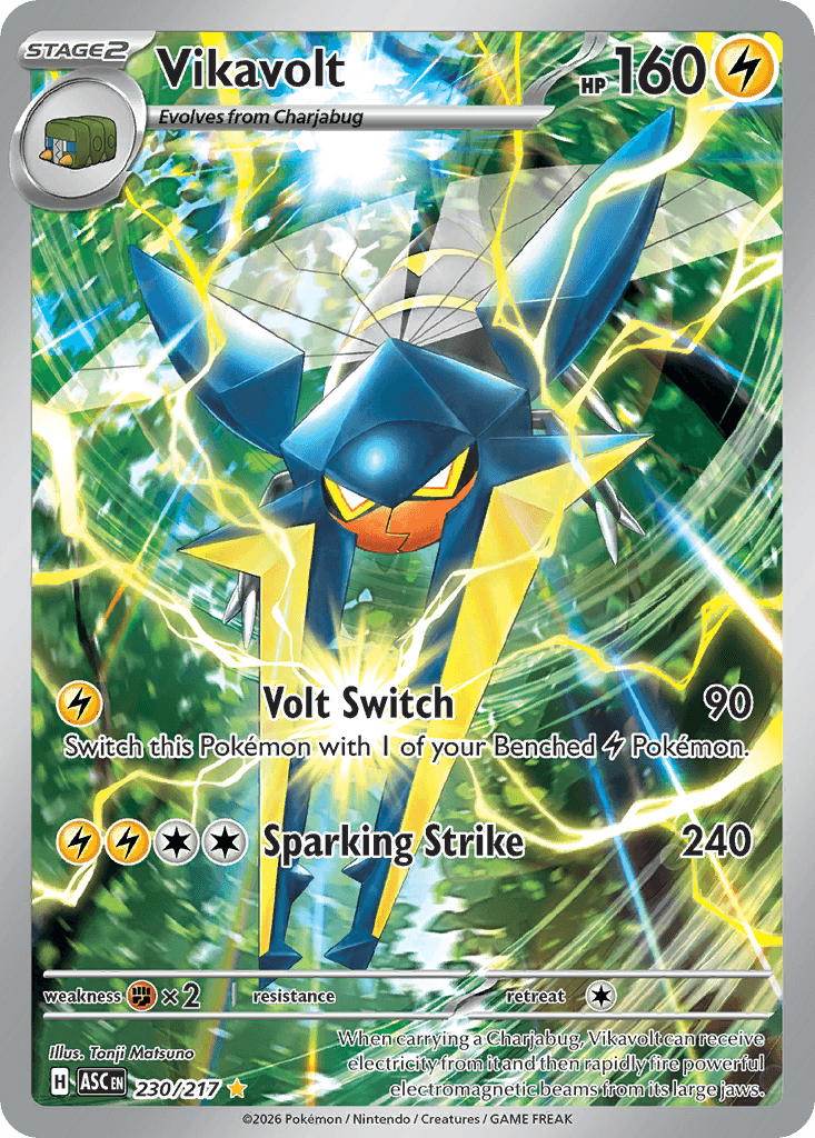 Vikavolt (Ascended Heroes) #230 card art