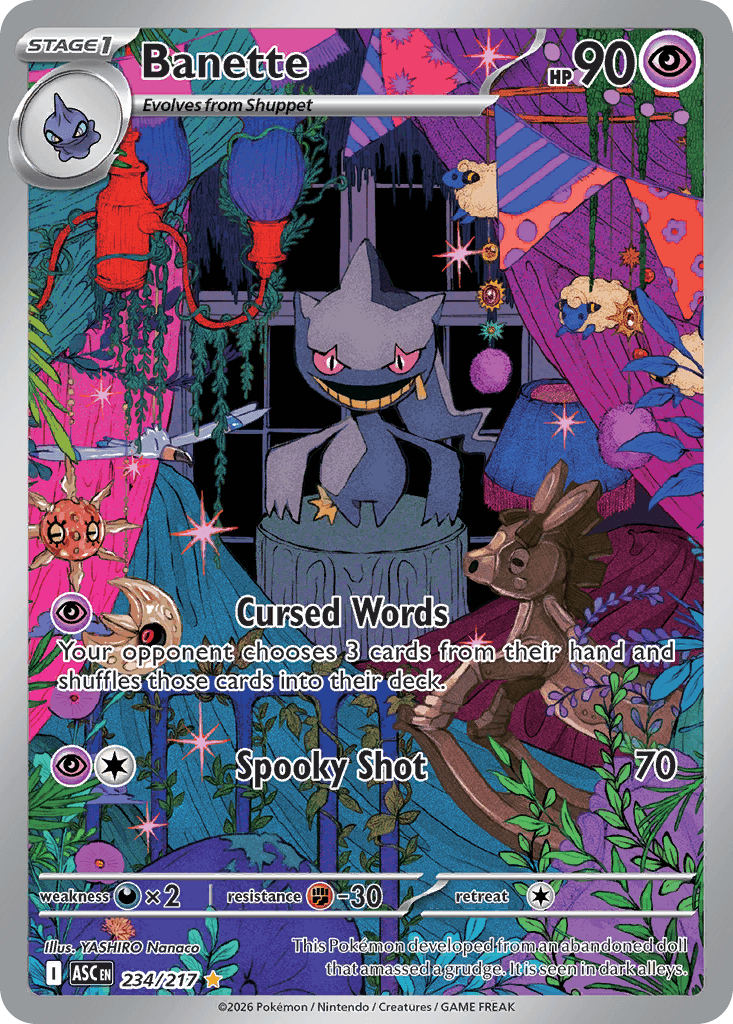 Banette (Ascended Heroes) #234 card art