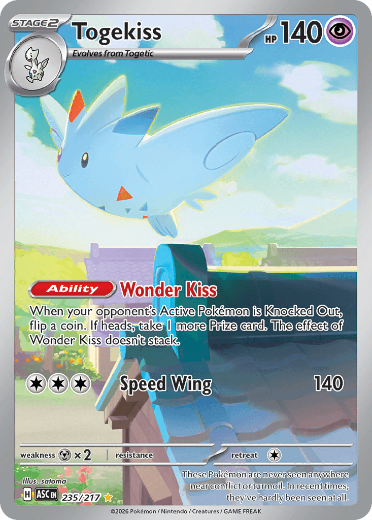 Togekiss (Ascended Heroes) #235 card art