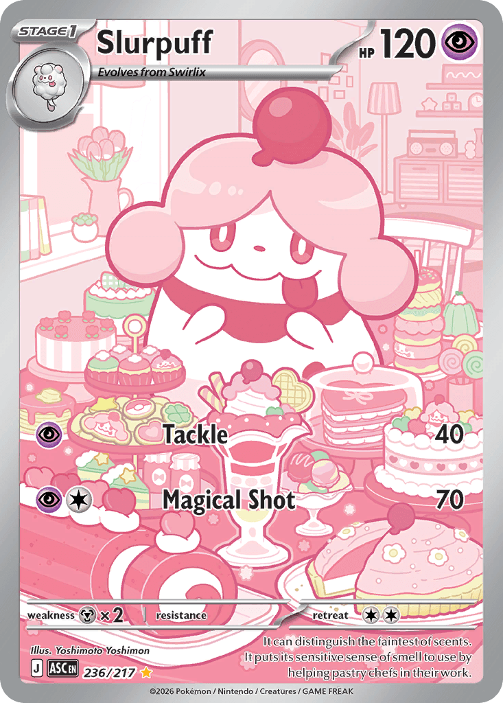 Slurpuff (Ascended Heroes) #236 card art
