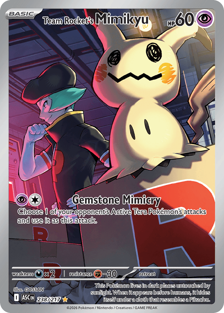 Team Rocket's Mimikyu (Ascended Heroes) #238