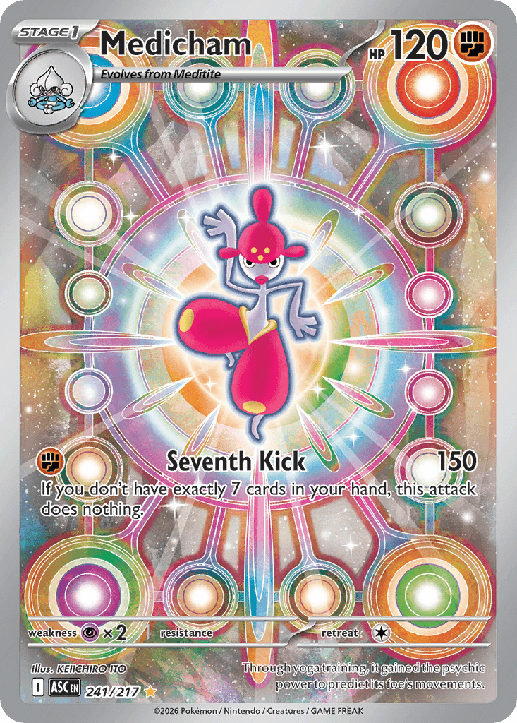 Medicham (Ascended Heroes) #241 card art