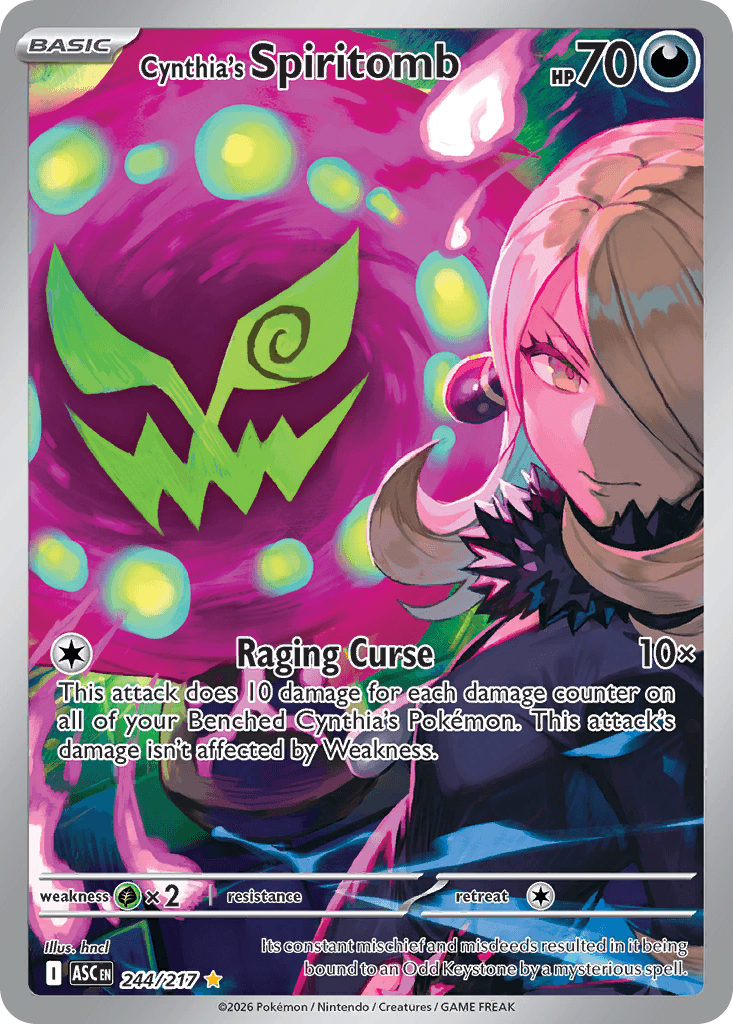 Cynthia's Spiritomb (Ascended Heroes) #244 card art