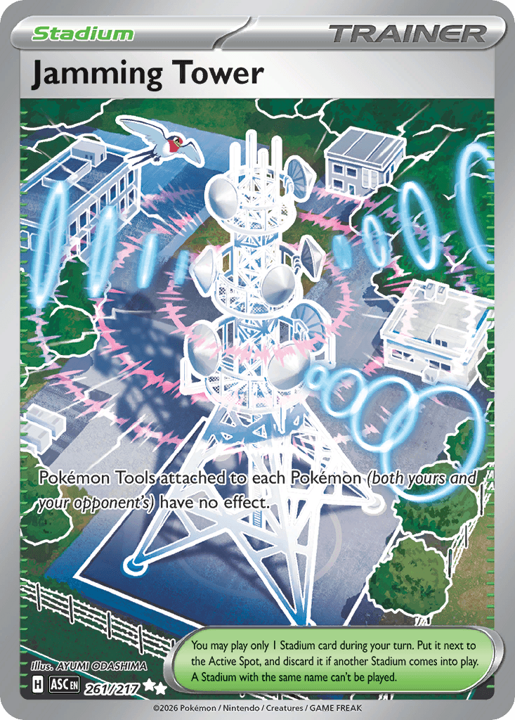 Jamming Tower (Ascended Heroes) #261 card art