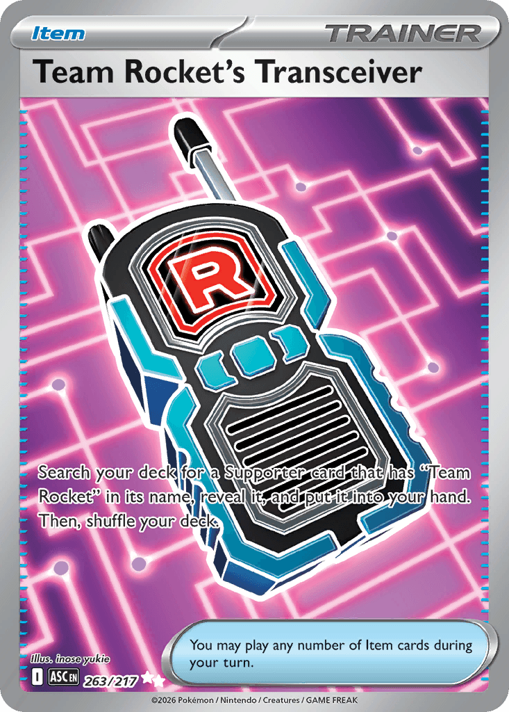 Team Rocket's Transceiver (Ascended Heroes) #263