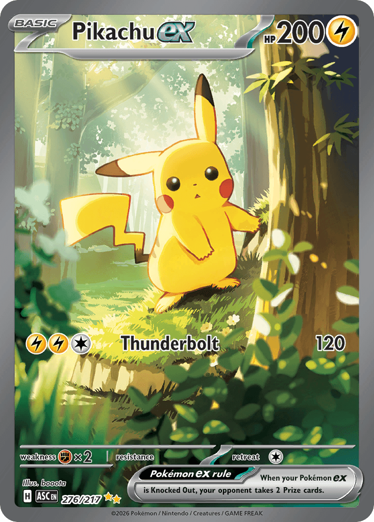 Pikachu ex (Ascended Heroes) #276