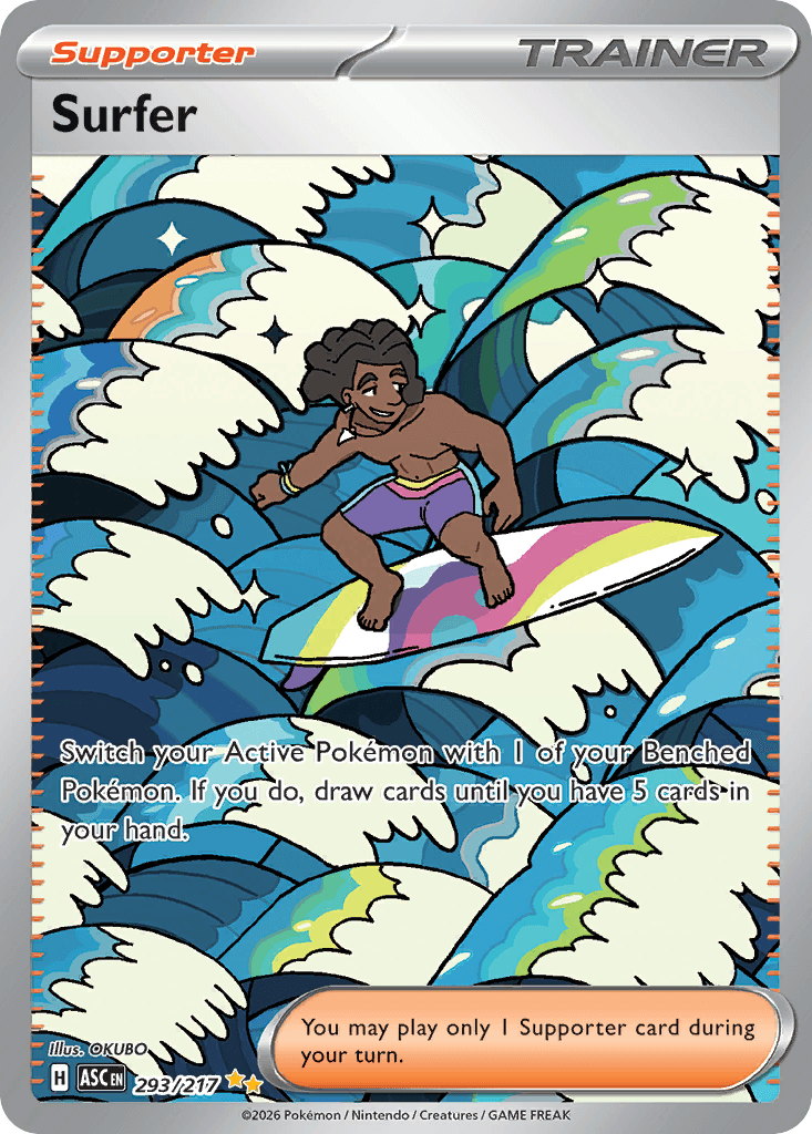 Surfer (Ascended Heroes) #293 card art