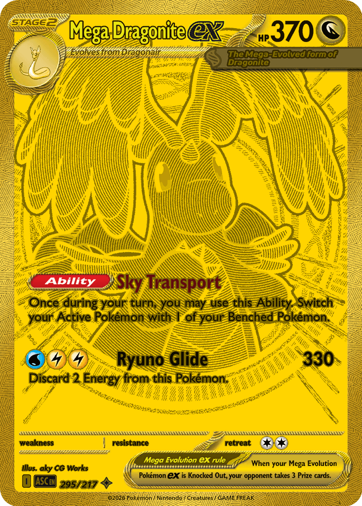 Mega Dragonite ex (Ascended Heroes) #295