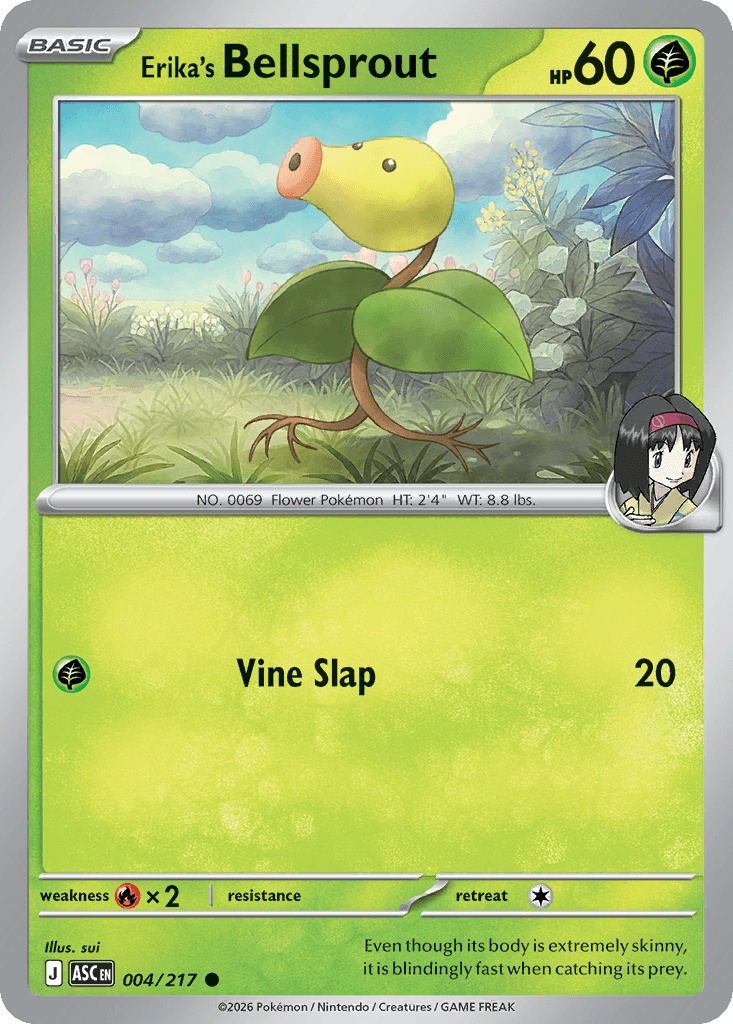 Erika's Bellsprout (Ascended Heroes) #4