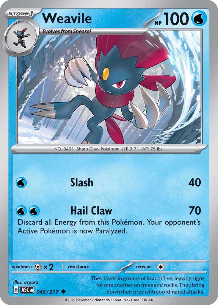 Weavile (Ascended Heroes) #45