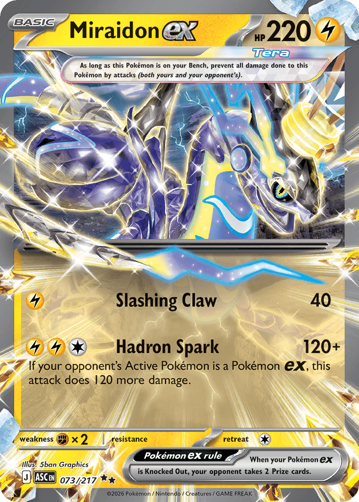 Miraidon ex (Ascended Heroes) #73