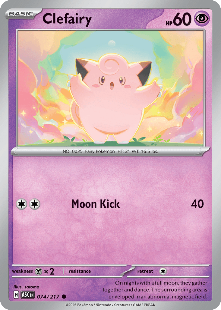 Clefairy (Ascended Heroes) #74