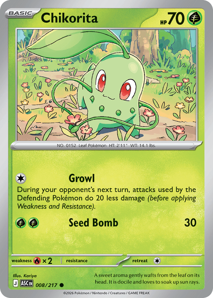 Chikorita (Ascended Heroes) #8