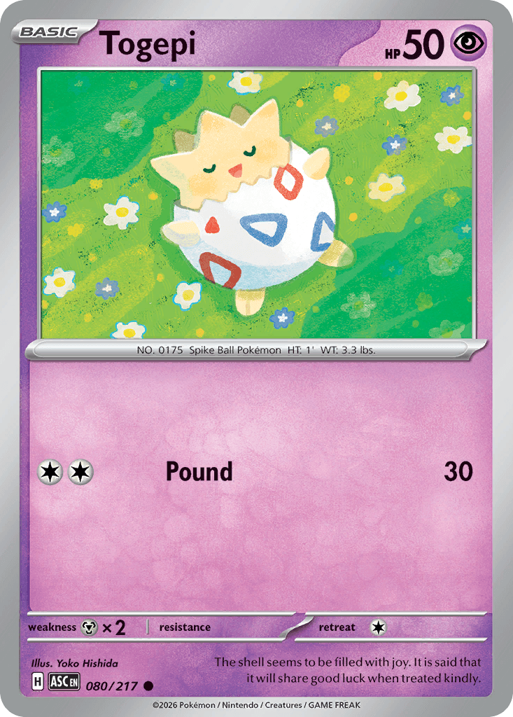 Togepi (Ascended Heroes) #80