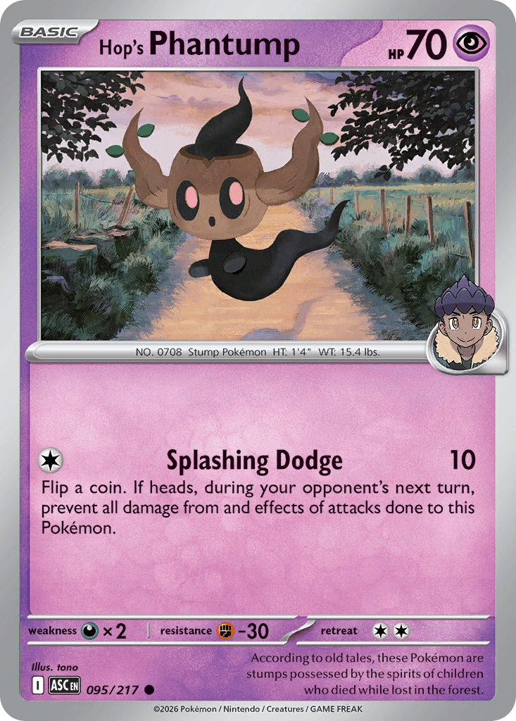 Hop's Phantump (Ascended Heroes) #95