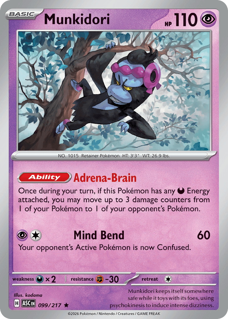 Munkidori (Ascended Heroes) #99 card art