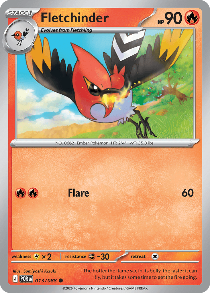 Fletchinder (Perfect Order) #13 card art