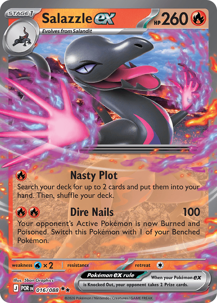 Salazzle ex (Perfect Order) #16
