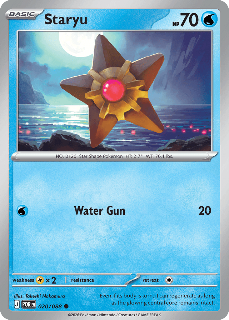 Staryu (Perfect Order) #20 card art