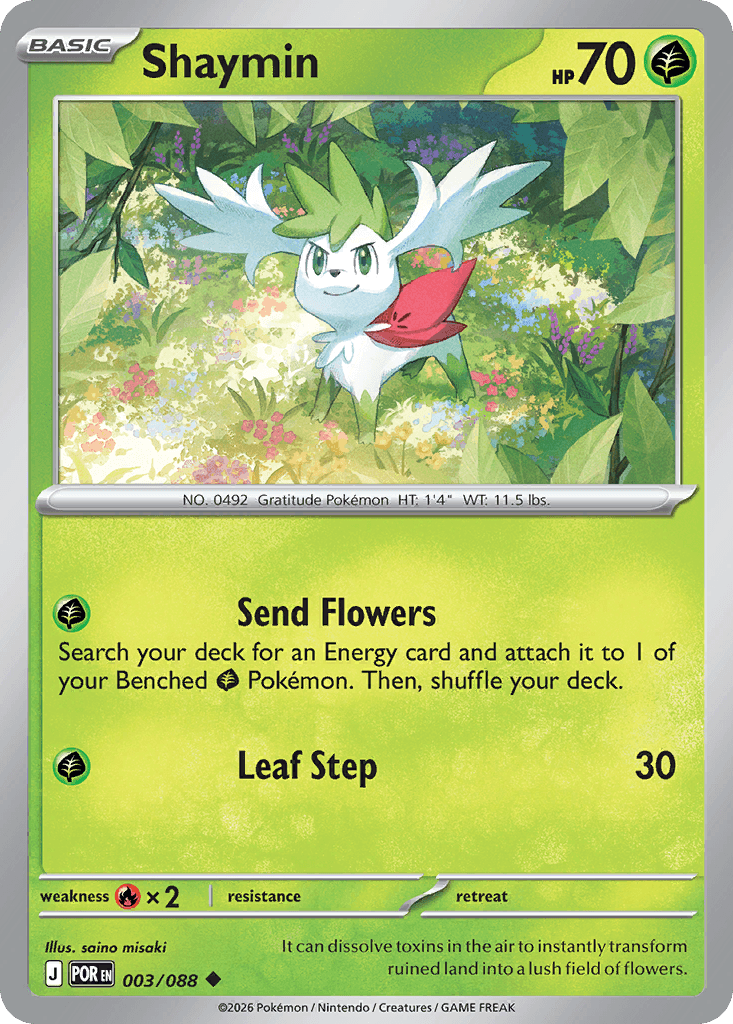 Shaymin (Perfect Order) #3 card art