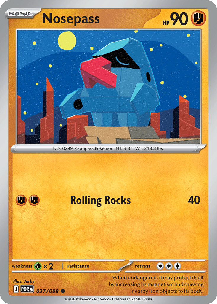 Nosepass (Perfect Order) #37 card art