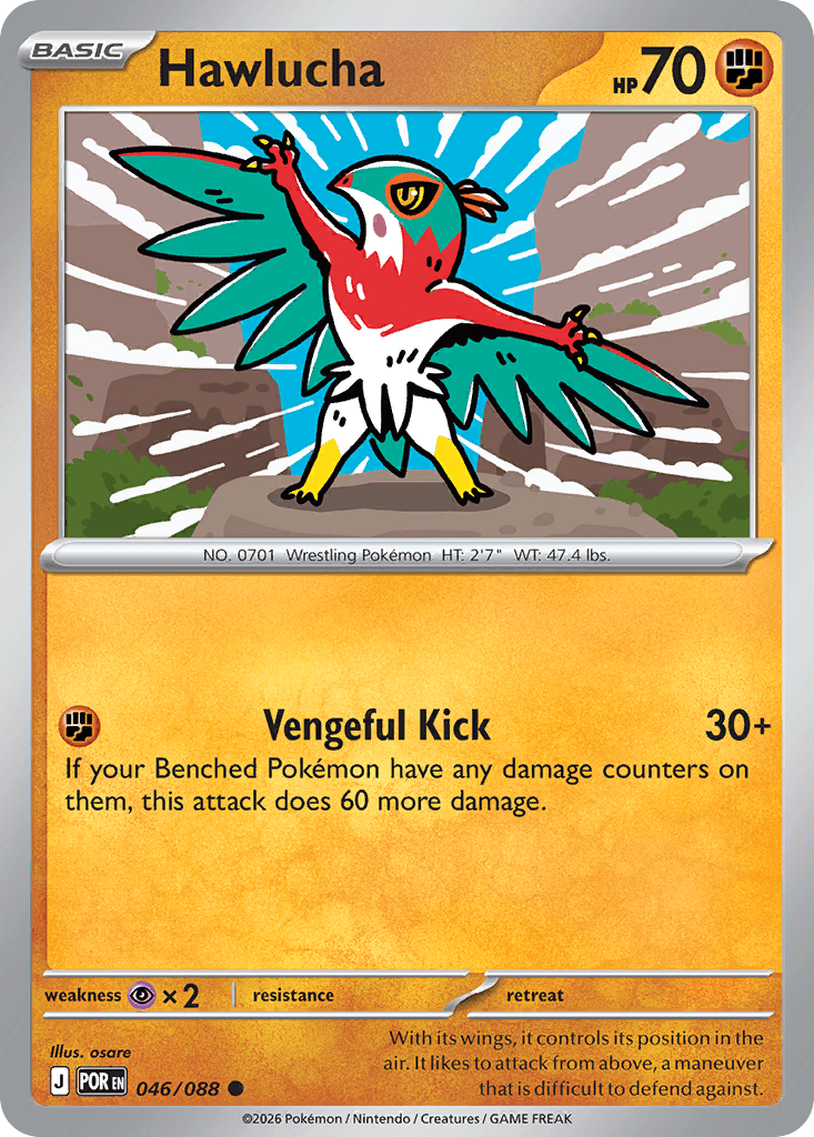 Hawlucha (Perfect Order) #46 card art
