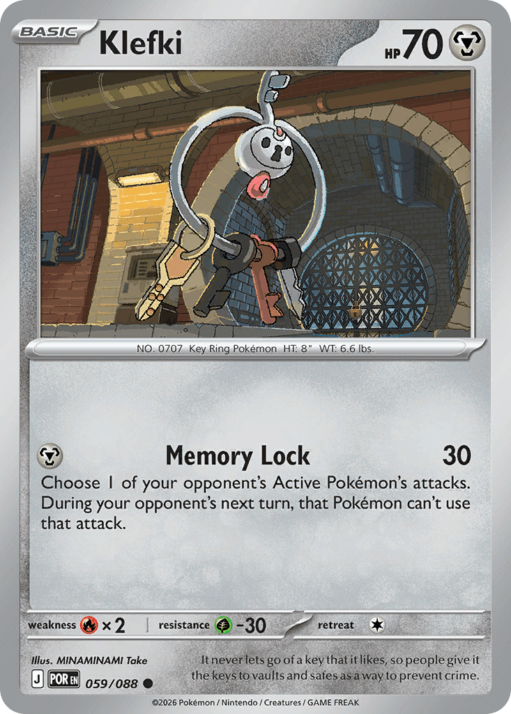 Klefki (Perfect Order) #59 card art