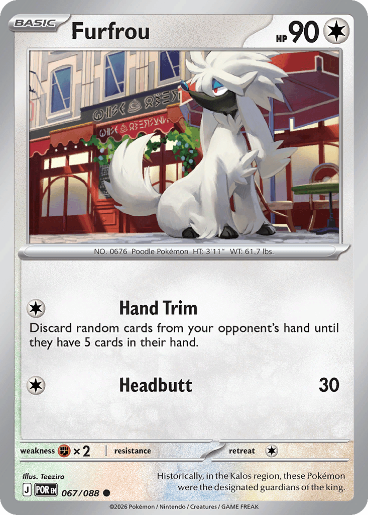 Furfrou (Perfect Order) #67 card art