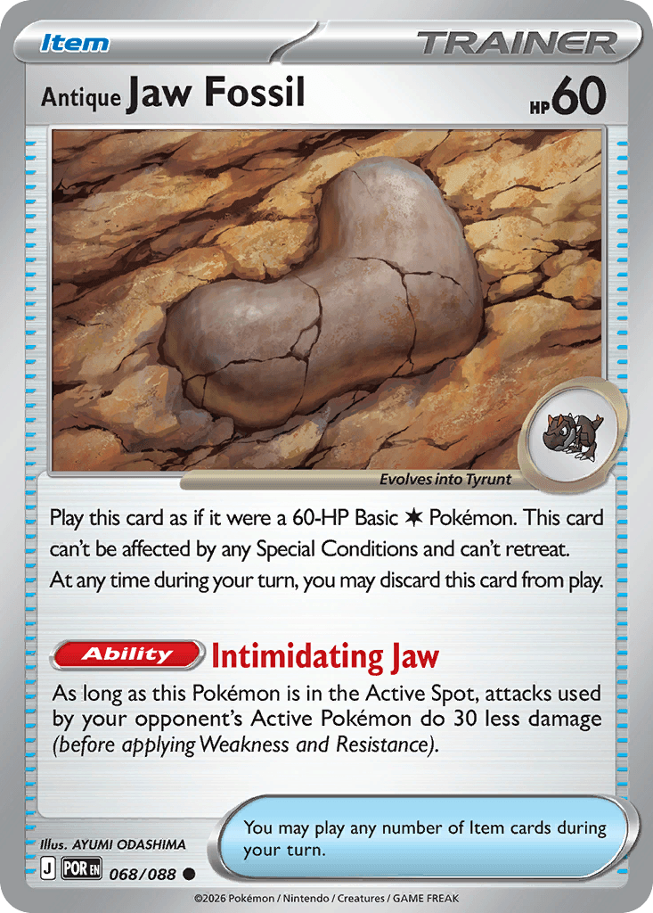 Antique Jaw Fossil (Perfect Order) #68 card art