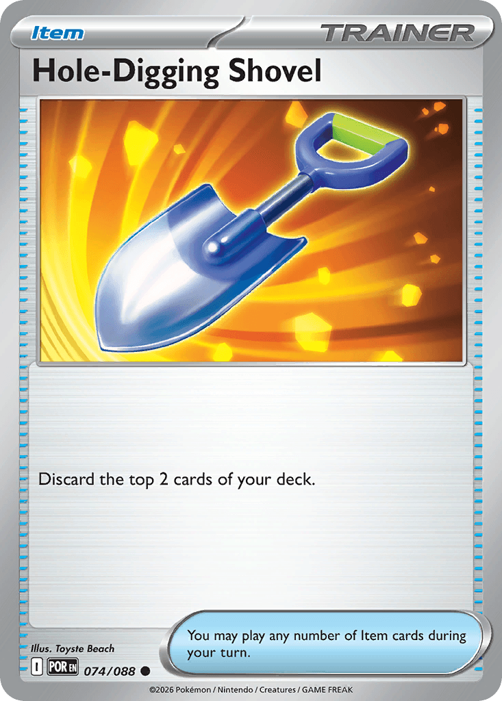 Hole-Digging Shovel (Perfect Order) #74