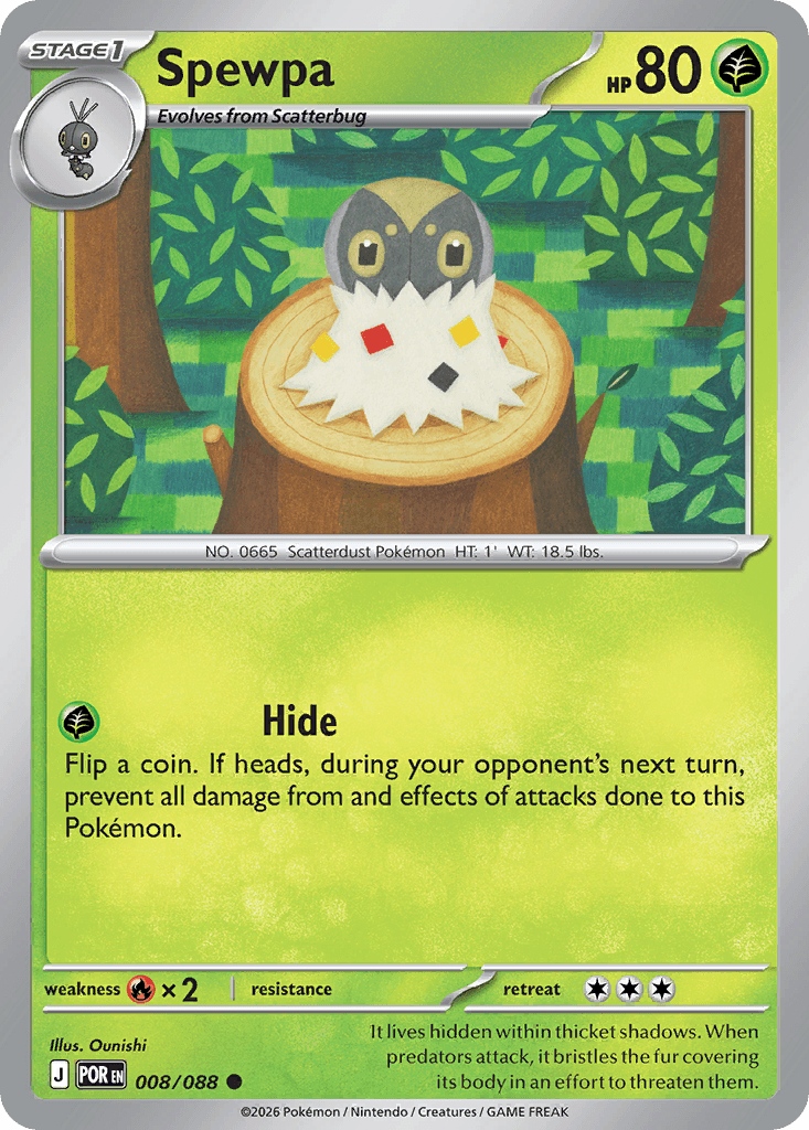 Spewpa (Perfect Order) #8 card art