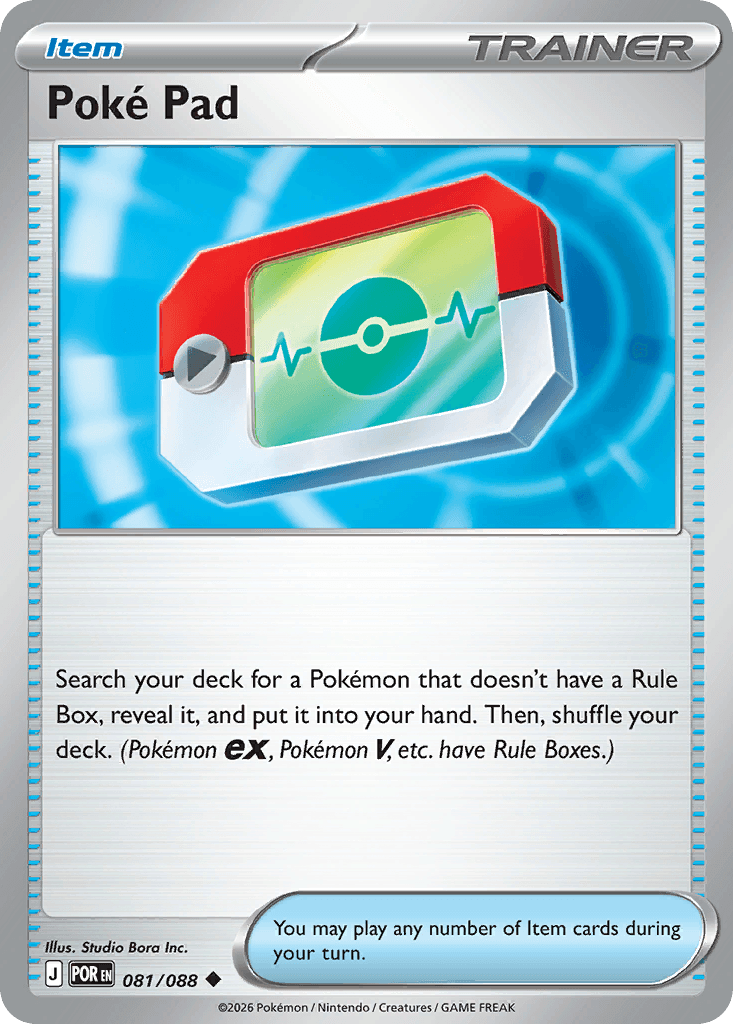 Poké Pad (Perfect Order) #81