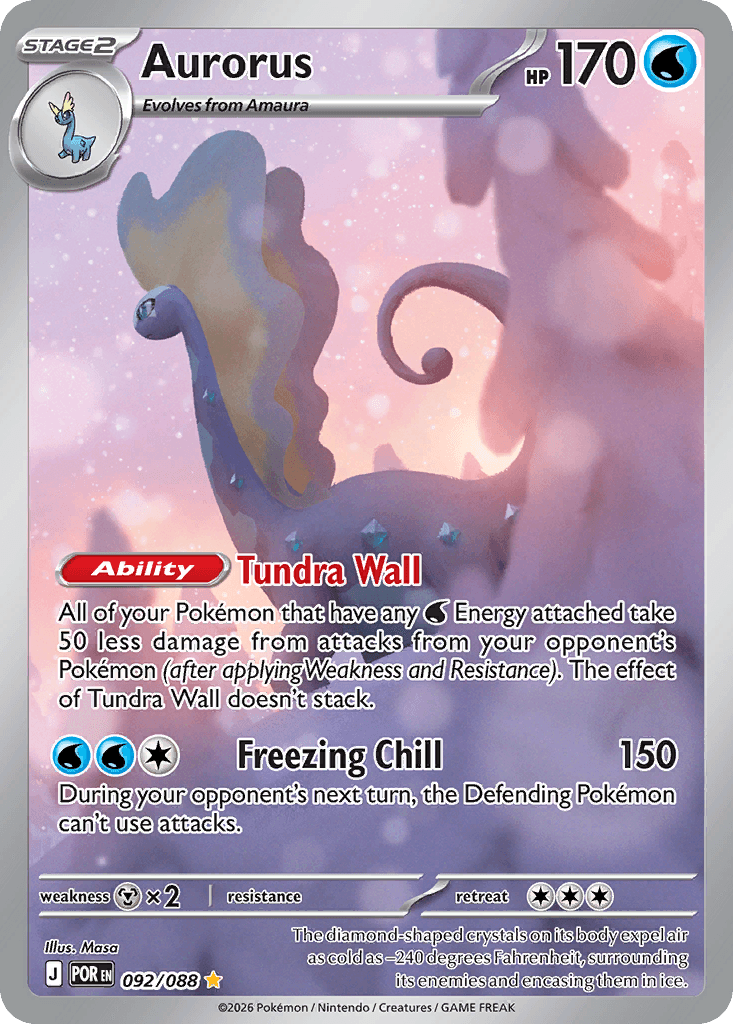 Aurorus (Perfect Order) #92 card art