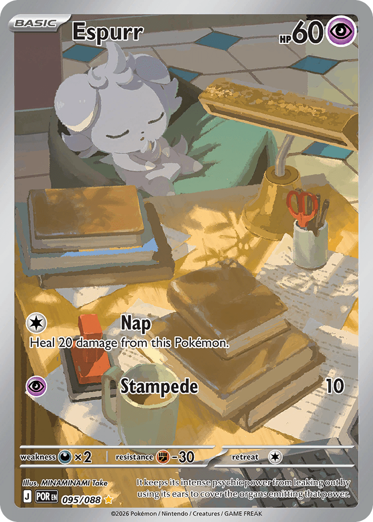 Espurr (Perfect Order) #95 card art
