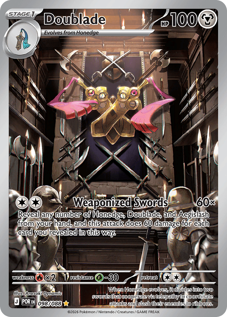 Doublade (Perfect Order) #98 card art