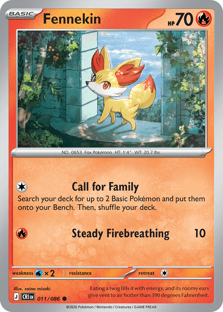 Fennekin (Chaos Rising) #11