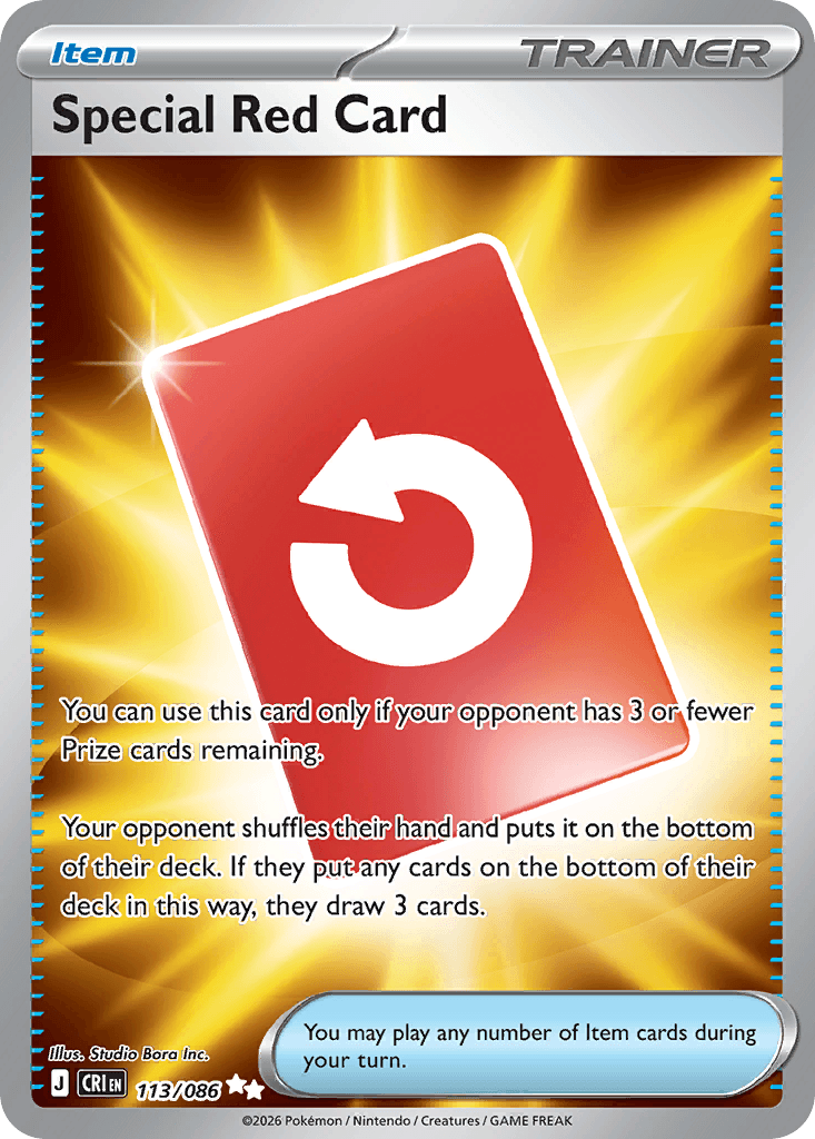 Special Red Card (Chaos Rising) #113 card art