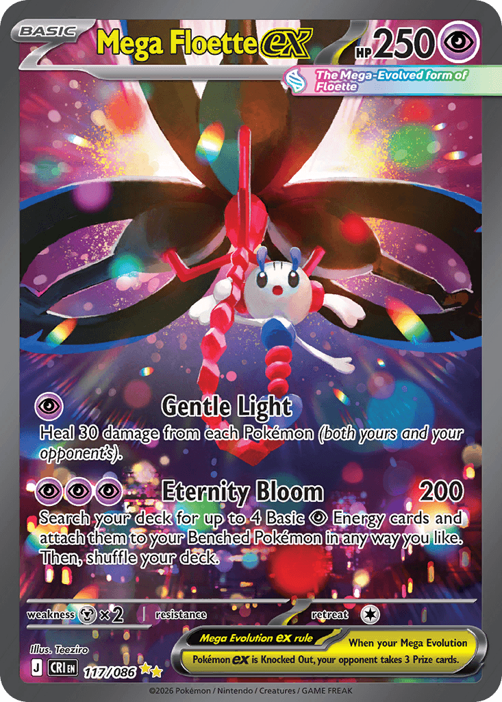 Mega Floette ex (Chaos Rising) #117