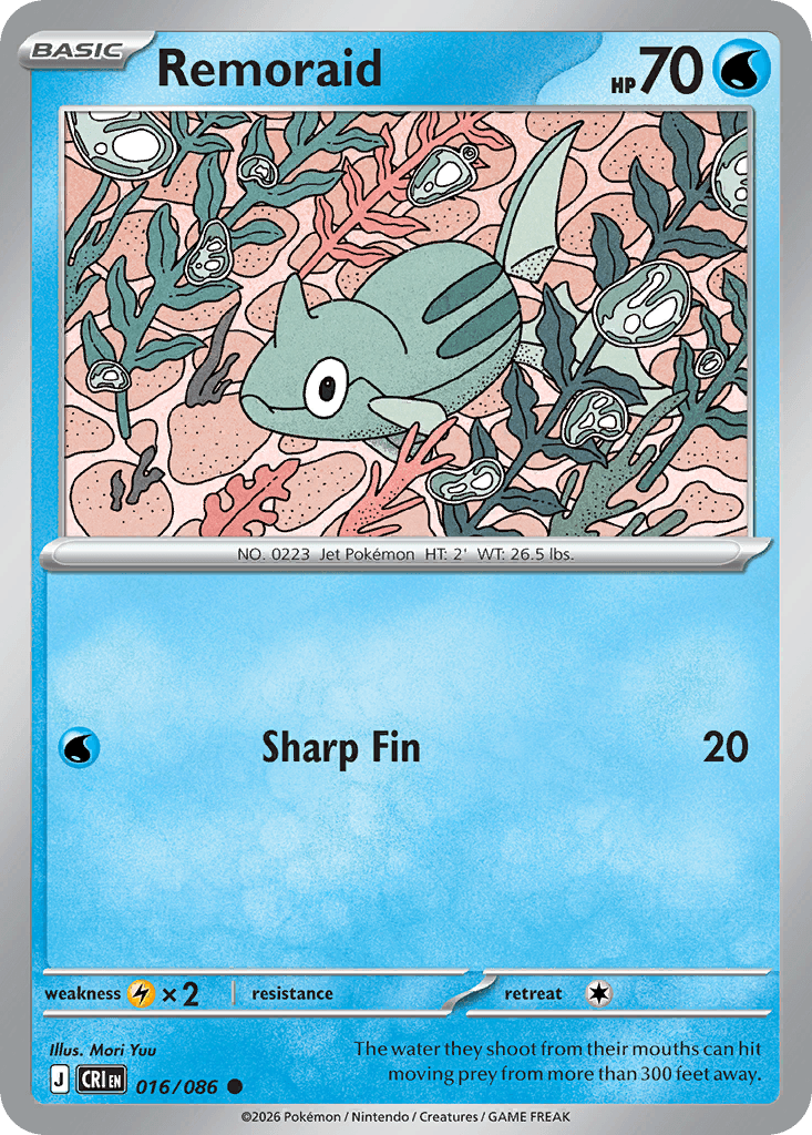 Remoraid (Chaos Rising) #16 card art
