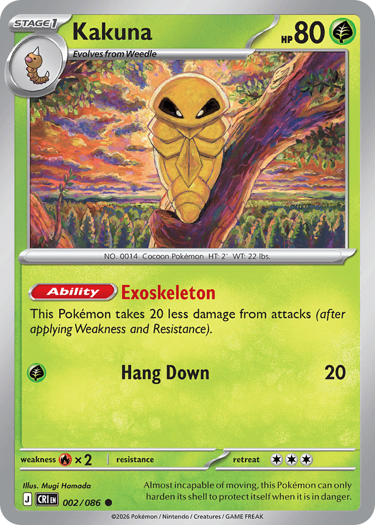 Kakuna (Chaos Rising) #2 card art