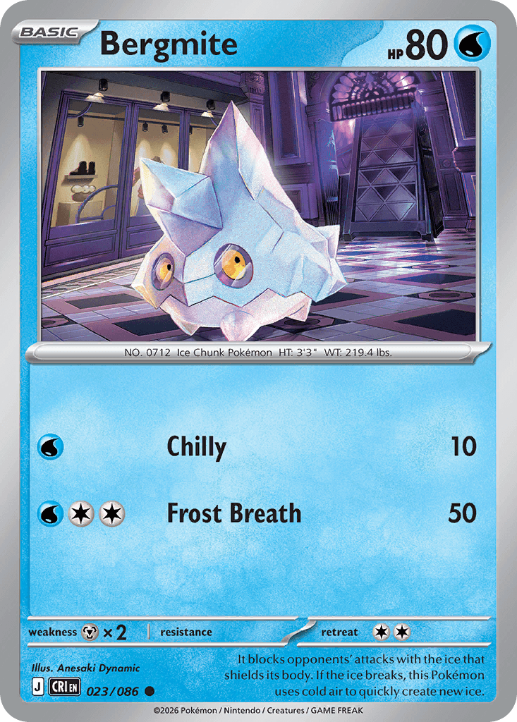 Bergmite (Chaos Rising) #23 card art