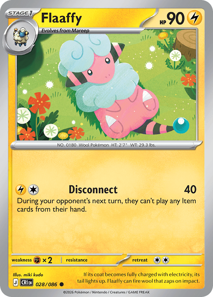 Flaaffy (Chaos Rising) #28 card art