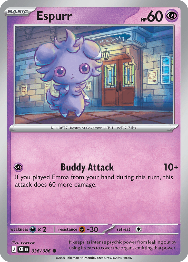 Espurr (Chaos Rising) #36 card art