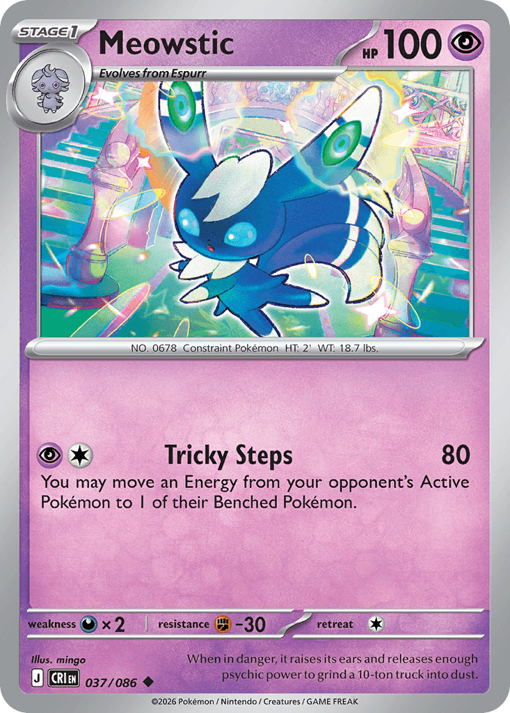Meowstic (Chaos Rising) #37