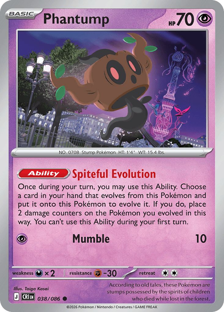 Phantump (Chaos Rising) #38 card art