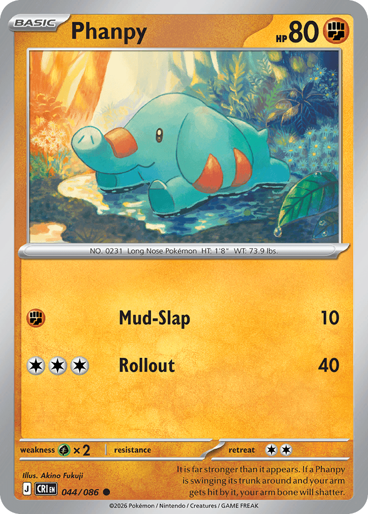 Phanpy (Chaos Rising) #44 card art