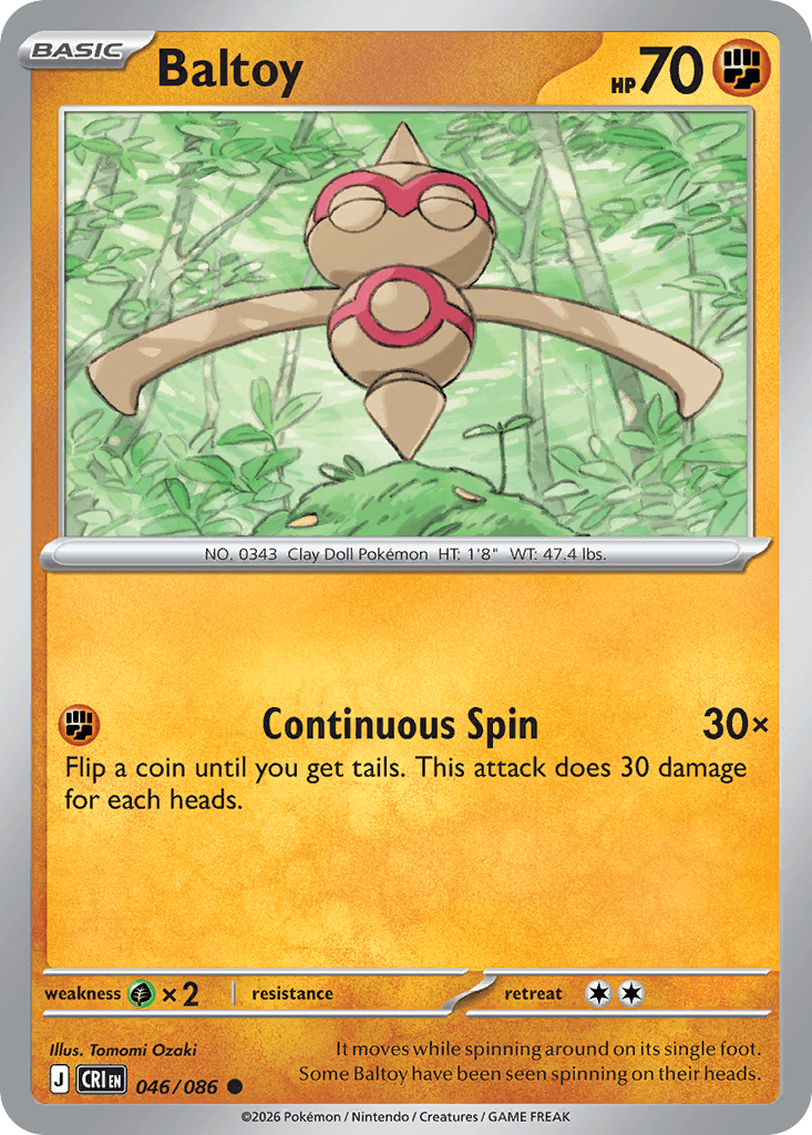 Baltoy (Chaos Rising) #46 card art