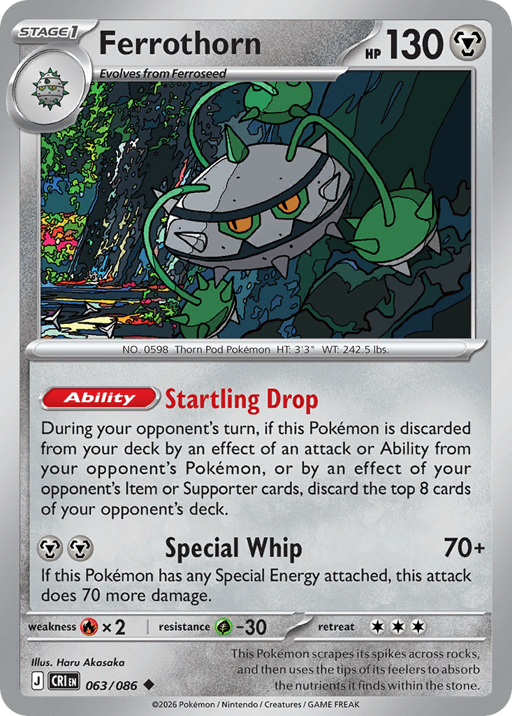 Ferrothorn (Chaos Rising) #63 card art