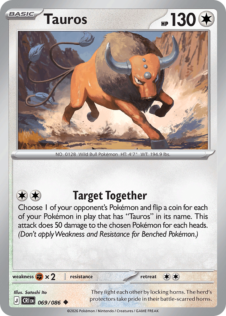 Tauros (Chaos Rising) #69 card art